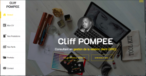 Site web Cliff POMPEE
